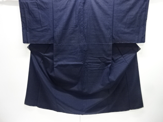 未使用品　手織り紬男物着物アンサンブル